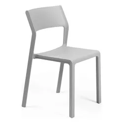Sedia da esterno polipropilene TRILL Bistrot Grigio 40253 03 000 - immagine 1