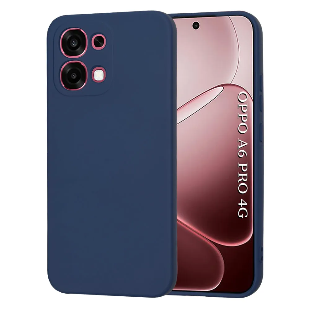 Custodia per Oppo A6 Pro 5G / A6 Pro 4G, Techsuit, SoftFlex, Blu marino - immagine 1