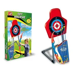 Set Arciere con arco, 3 frecce ventosa e bersaglio TEO'S 63286 - immagine 1
