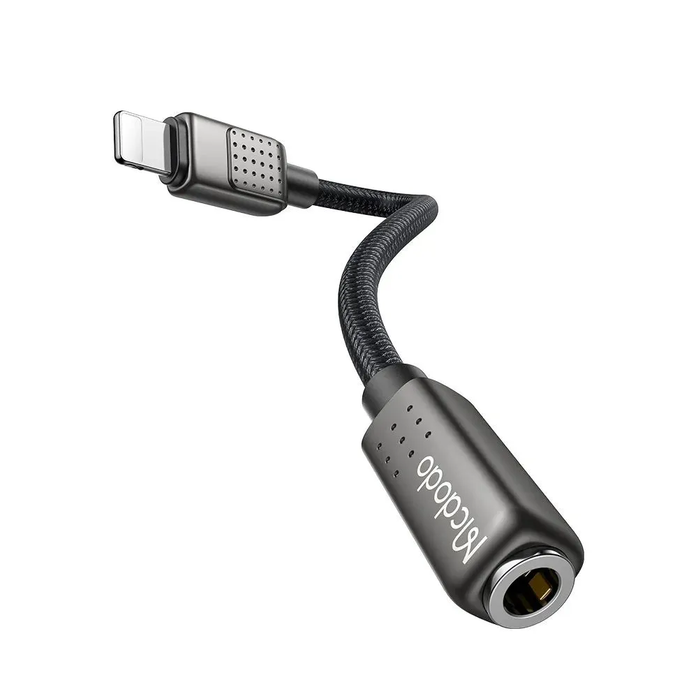 Adattatore Audio Lightning - 3.5mm McDodo CA-5010, Nero - immagine 1