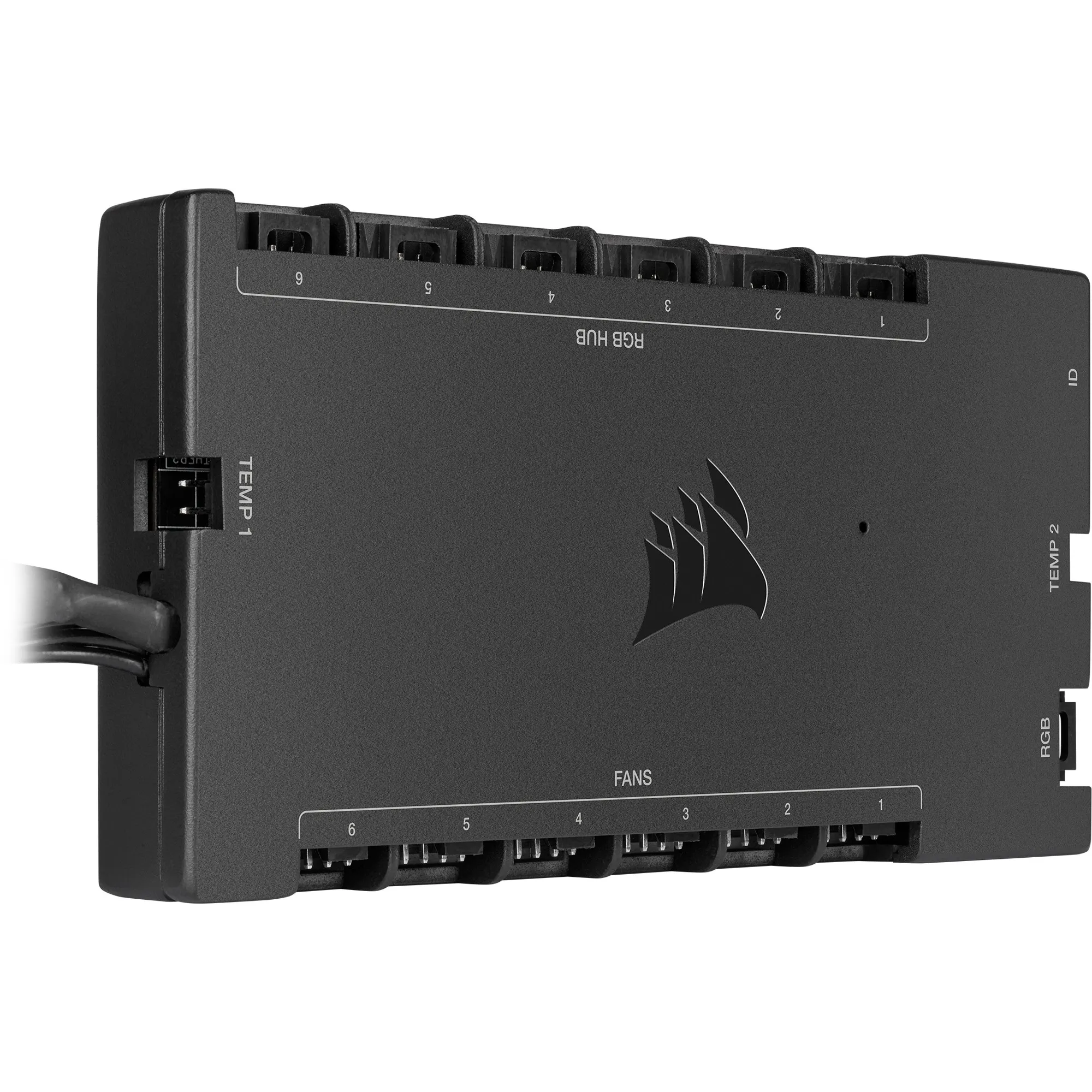 iCUE Commander Core XT controller della velocità della ventola 6 canali Nero, Controllo ventola - immagine 1