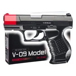 Pistola giocattolo V09 Model De Luxe AIR SOFT 2675 - immagine 1