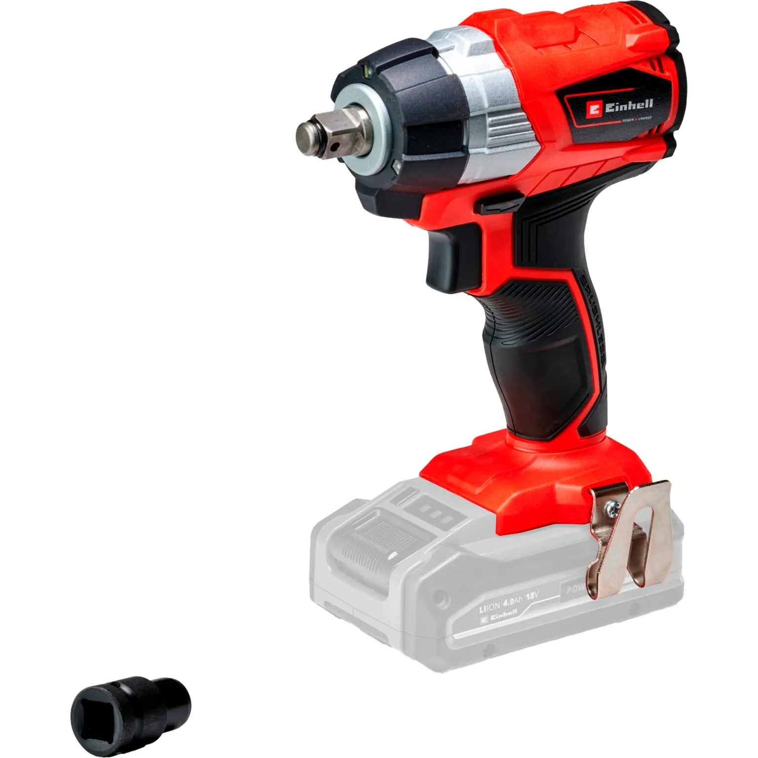 TE-CW 18Li 1/2" 2900 Giri/min 215 Nm Nero, Rosso 18 V, Avvitatore - immagine 1