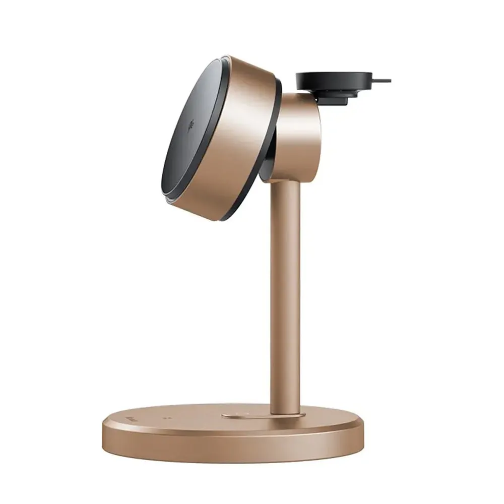 Caricabatterie Wireless McDodo CH-2463 Swan 3in1, 22.5W, 1.67A, Dorato - immagine 1
