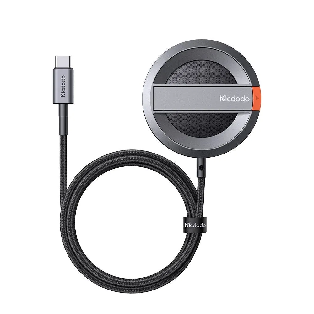 Caricabatterie Wireless McDodo CH-5500, 15W, 1.67A, Grigio - immagine 1
