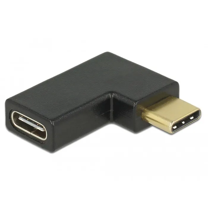 65915 adattatore per inversione del genere dei cavi 1 x USB Type-C Male 1 x USB 3.1 Gen 2 Type-C™ female Nero - immagine 1