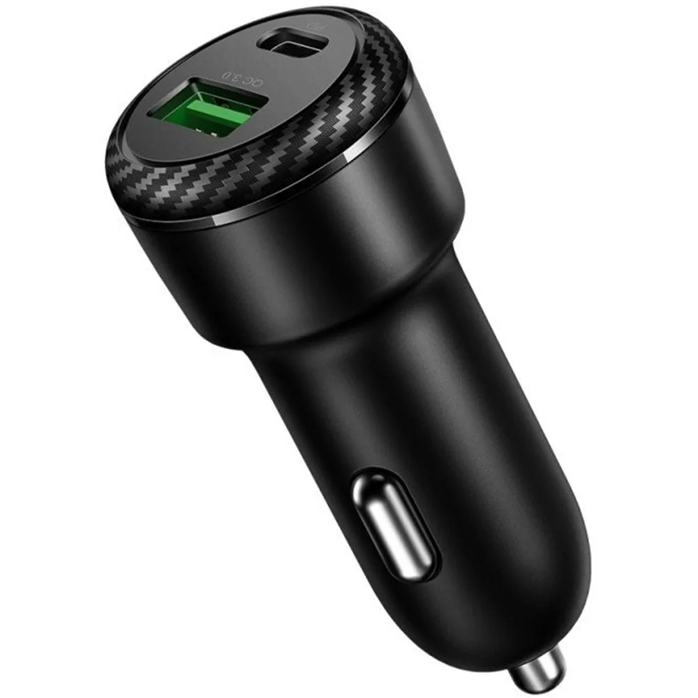 Caricabatterie Auto McDodo CC-5970, 38W, 3A, 1 x USB-A - 1 x USB-C, Nero - immagine 1