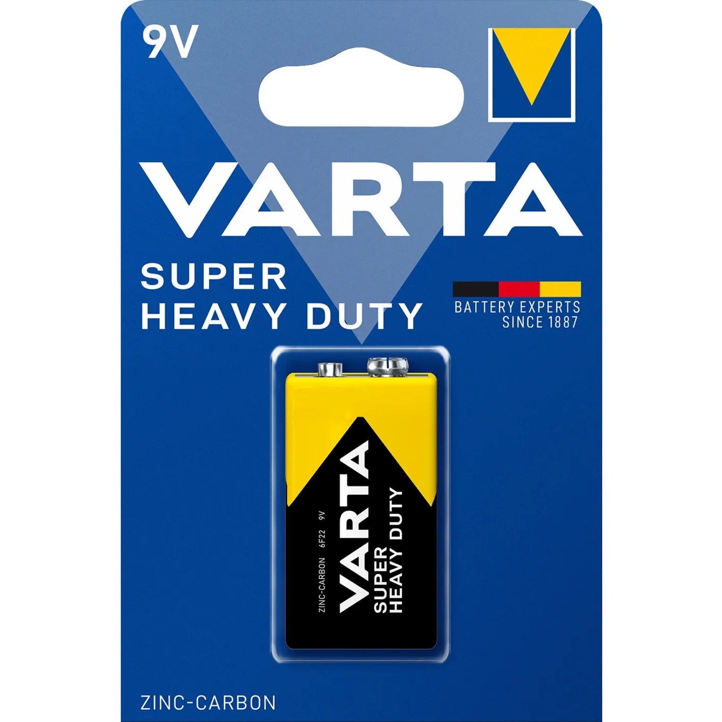 Superlife 9V Batteria monouso Zinco-Carbonio - immagine 1