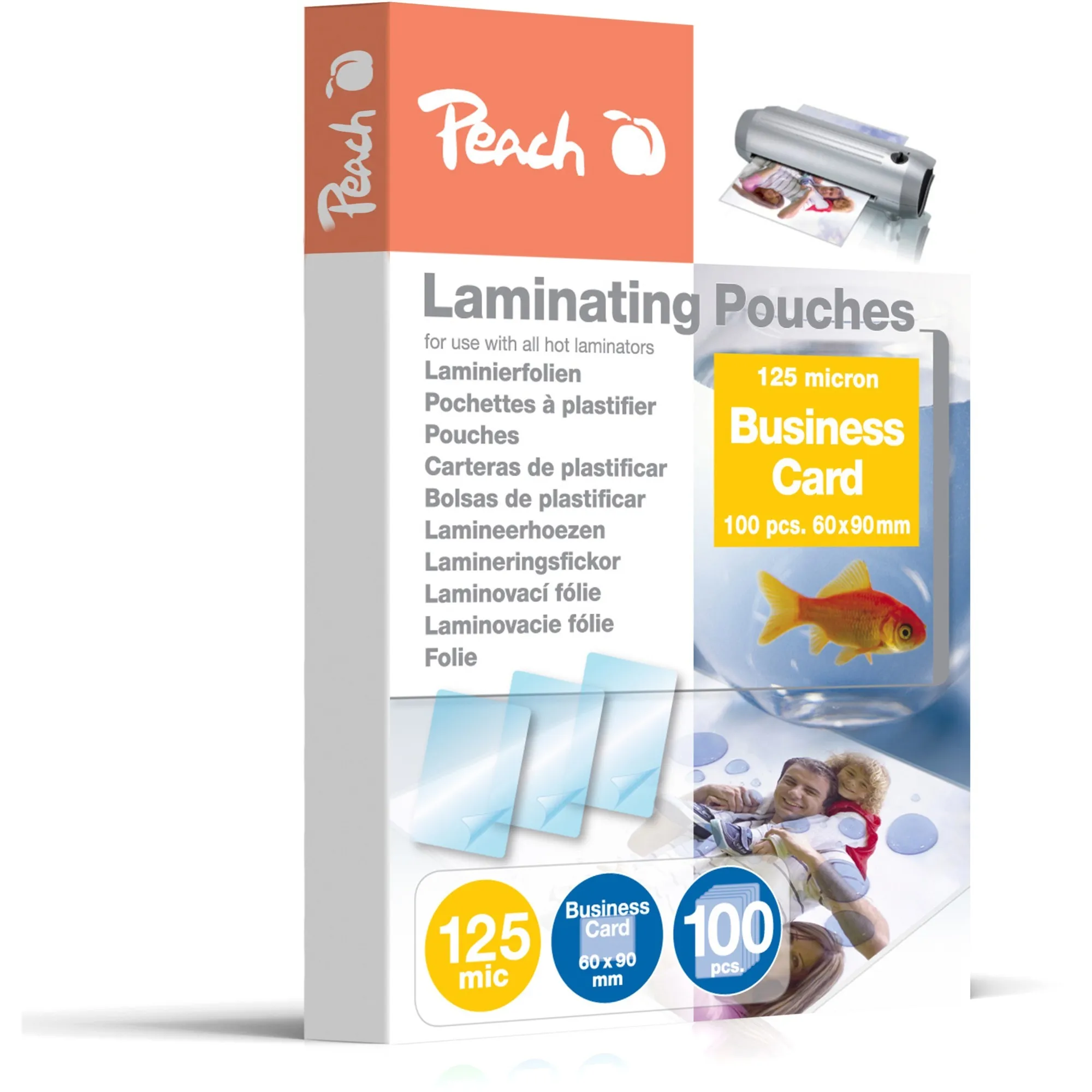 PP525-08 pellicola per plastificatrice 100 pz, Film - immagine 1