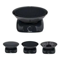 Barbecue Cartuccia Gas 360 Grill Cv con griglia Nero 2000038776 - immagine 1