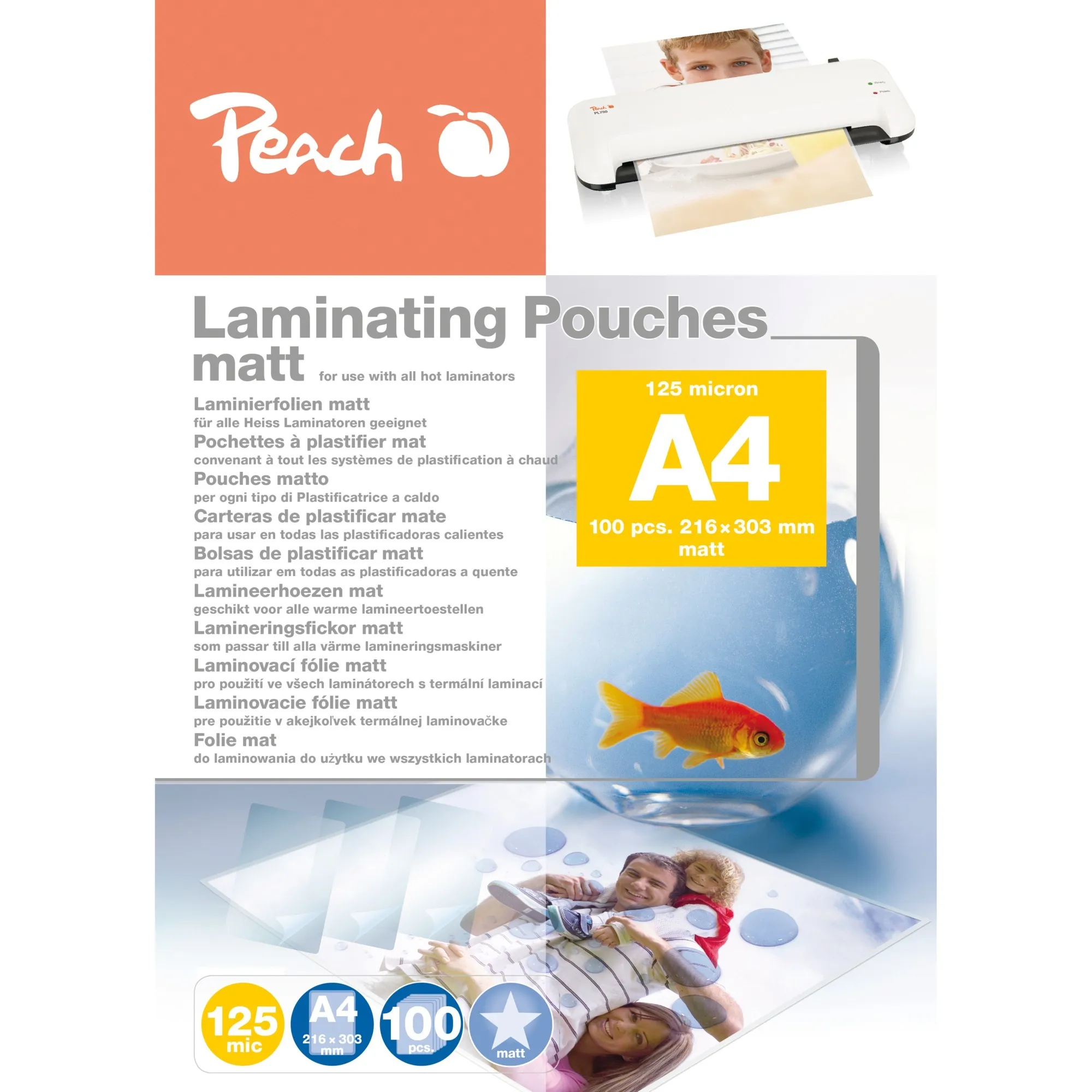 510621 pellicola per plastificatrice 100 pz, Film - immagine 1