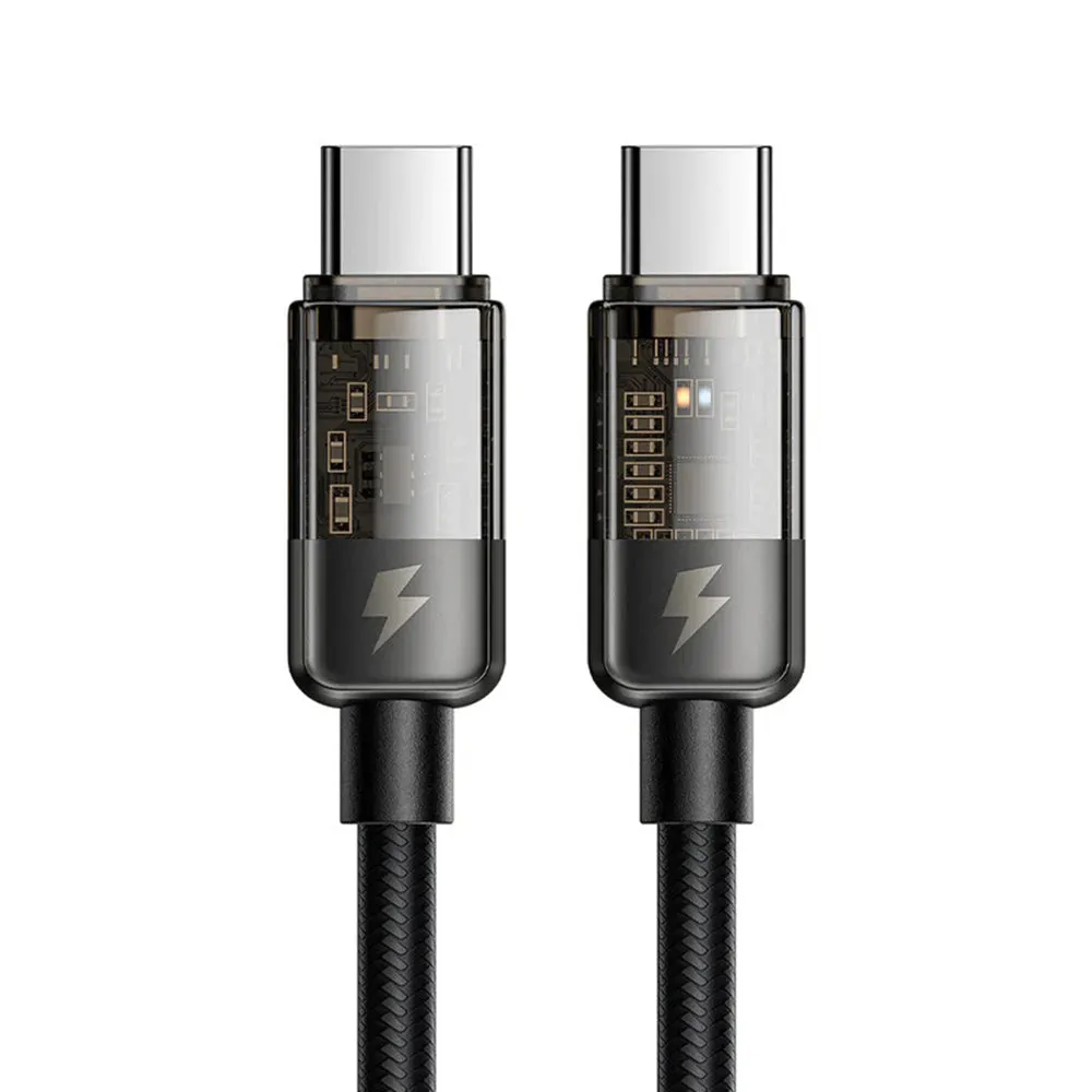 Cavo Dati e Ricarica USB-C - USB-C McDodo CA-2840 Auto Power Off, 100W, 1.2m, Nero - immagine 1