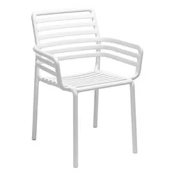 Sedia con braccioli polipropilene DOGA Armchair Bianco 40254 00 000 - immagine 1