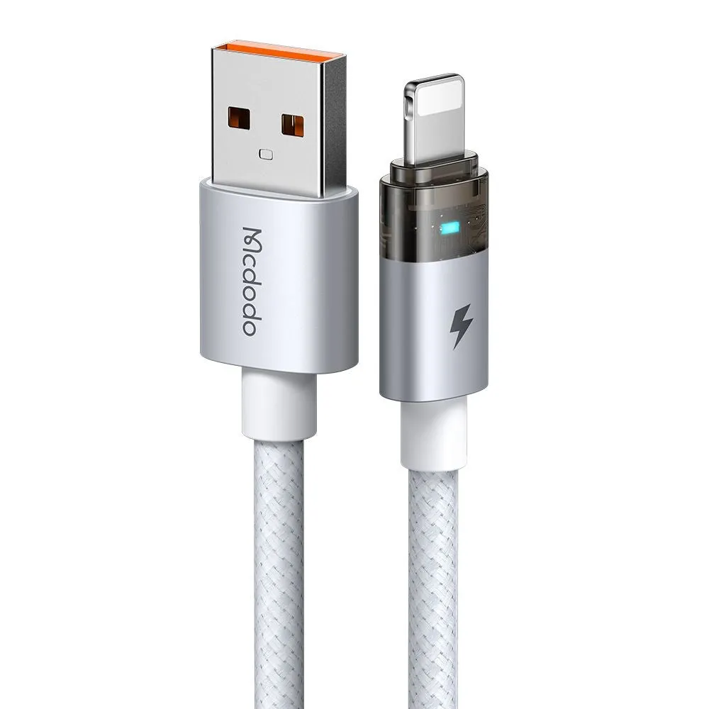 Cavo Dati e Ricarica USB-A - Lightning McDodo CA-6912, 18W, 1.2m, Bianco - immagine 1