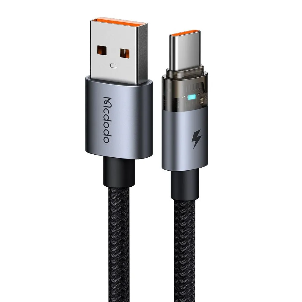 Cavo Dati e Ricarica USB-A - USB-C McDodo CA-6890, 66W, 1.2m, Nero - immagine 1