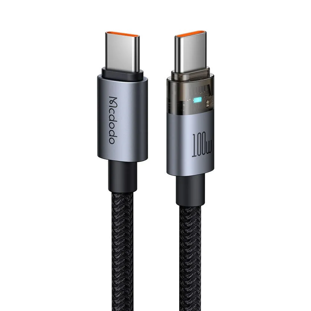 Cavo Dati e Ricarica USB-C - USB-C McDodo CA-5580, 100W, 1.2m, Nero - immagine 1