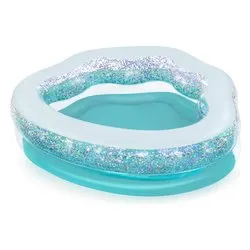 Piscina bimbo conchiglia (150x127x43cm) Verde e Bianco 52489 - immagine 1