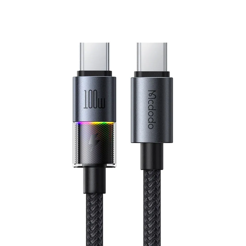 Cavo Dati e Ricarica USB-C - USB-C McDodo CA-8200 Colorful, 100W, 1.2m, Nero - immagine 1