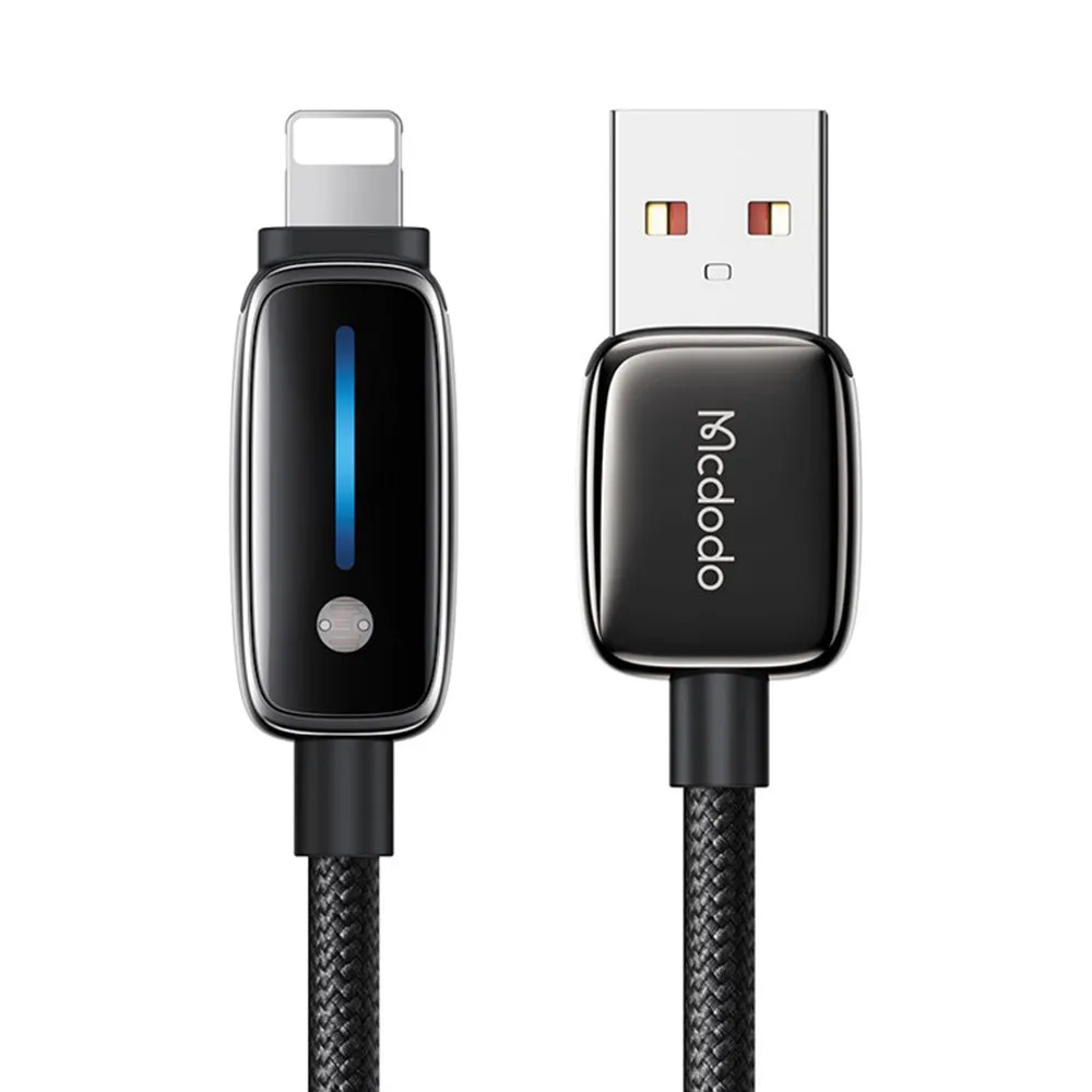 Cavo Dati e Ricarica USB-A - Lightning McDodo CA-0010, 18W, 1.2m, Nero - immagine 1