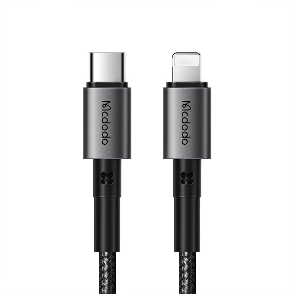 Cavo Dati e Ricarica USB-C - Lightning McDodo CA-2850, 36W, 1.2m, Nero - immagine 1