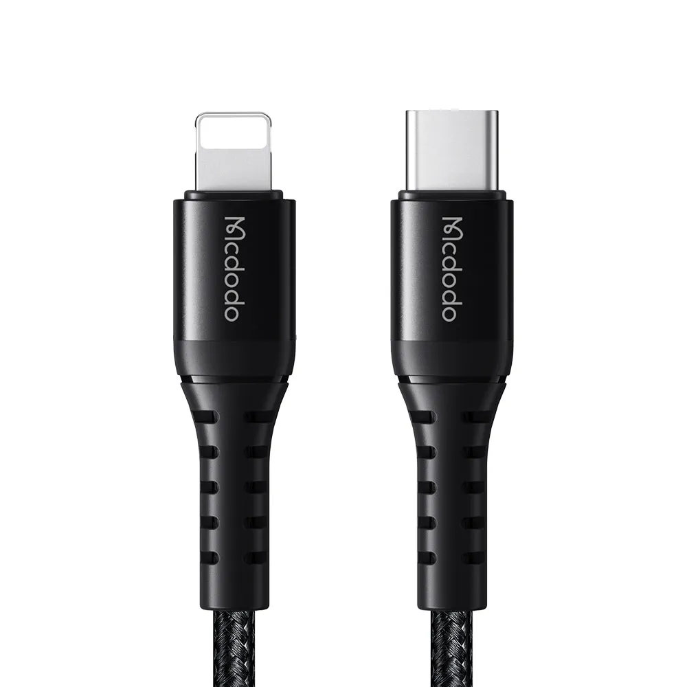 Cavo Dati e Ricarica USB-C - Lightning McDodo CA-5631, 36W, 1m, Nero - immagine 1