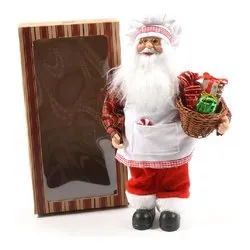 Babbo Natale (16x10x30cm) Chef 59080 - immagine 1