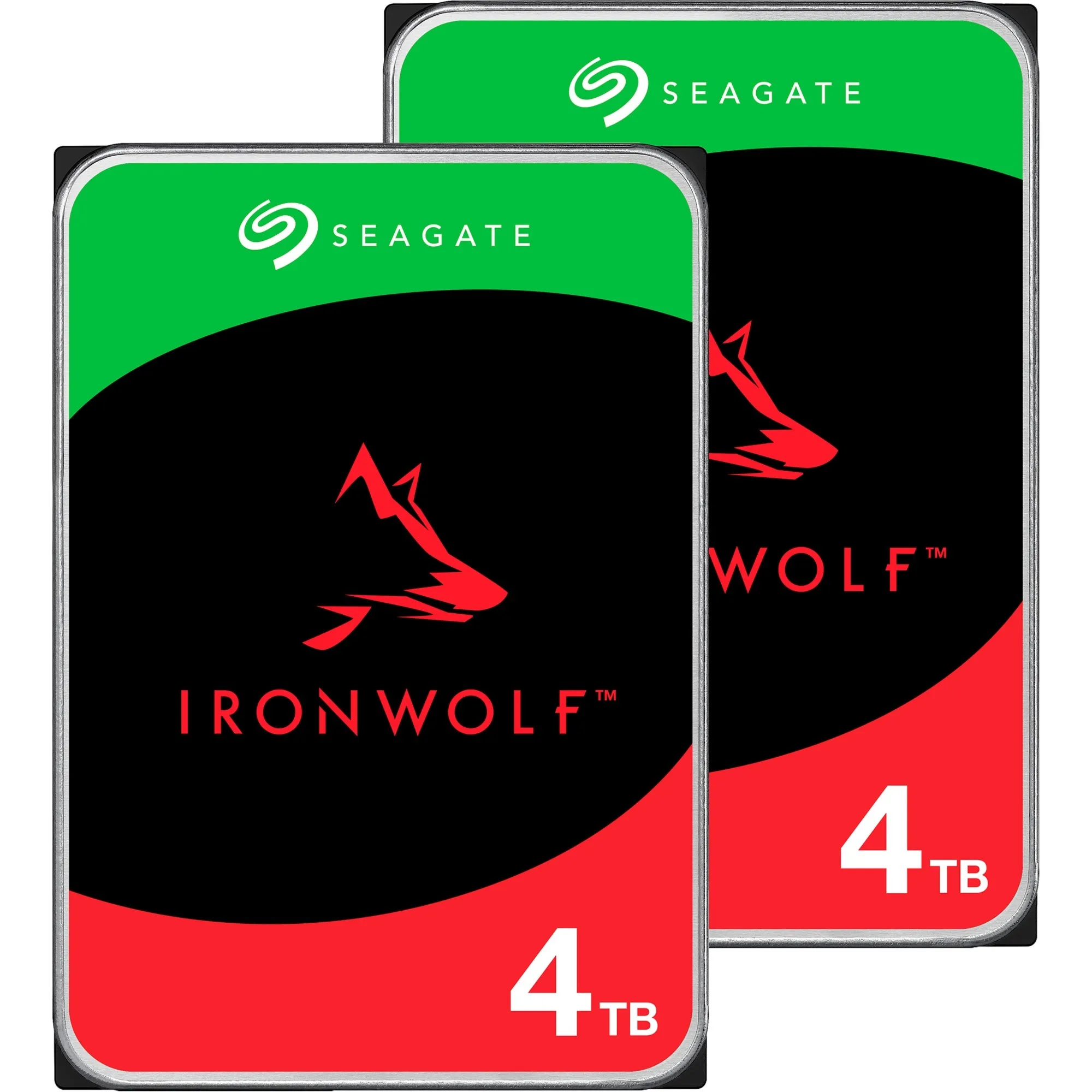 IronWolf NAS 2 x 4 TB Bundle, Hard-disk - immagine 1