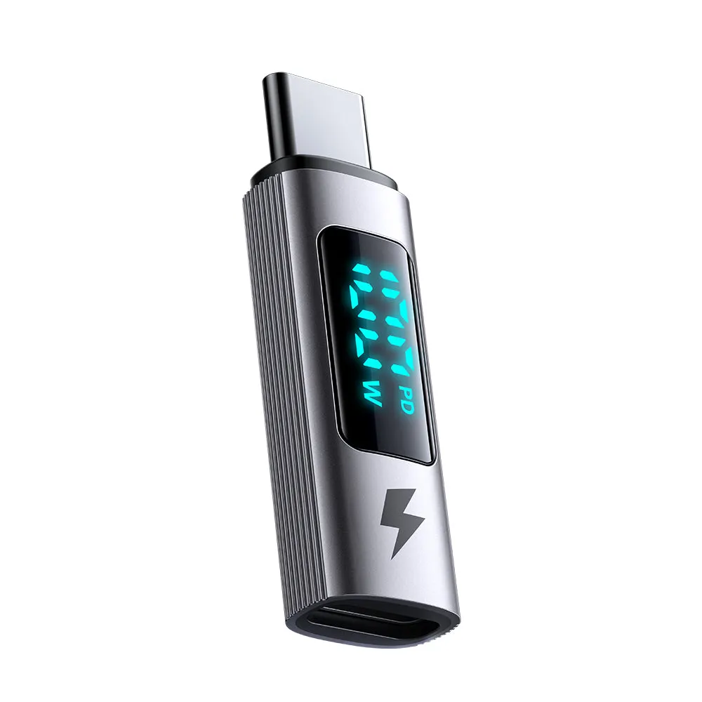 Adattatore Dati e Ricarica USB-C - USB-C McDodo OT-6090 Wales Display, Nero - immagine 1