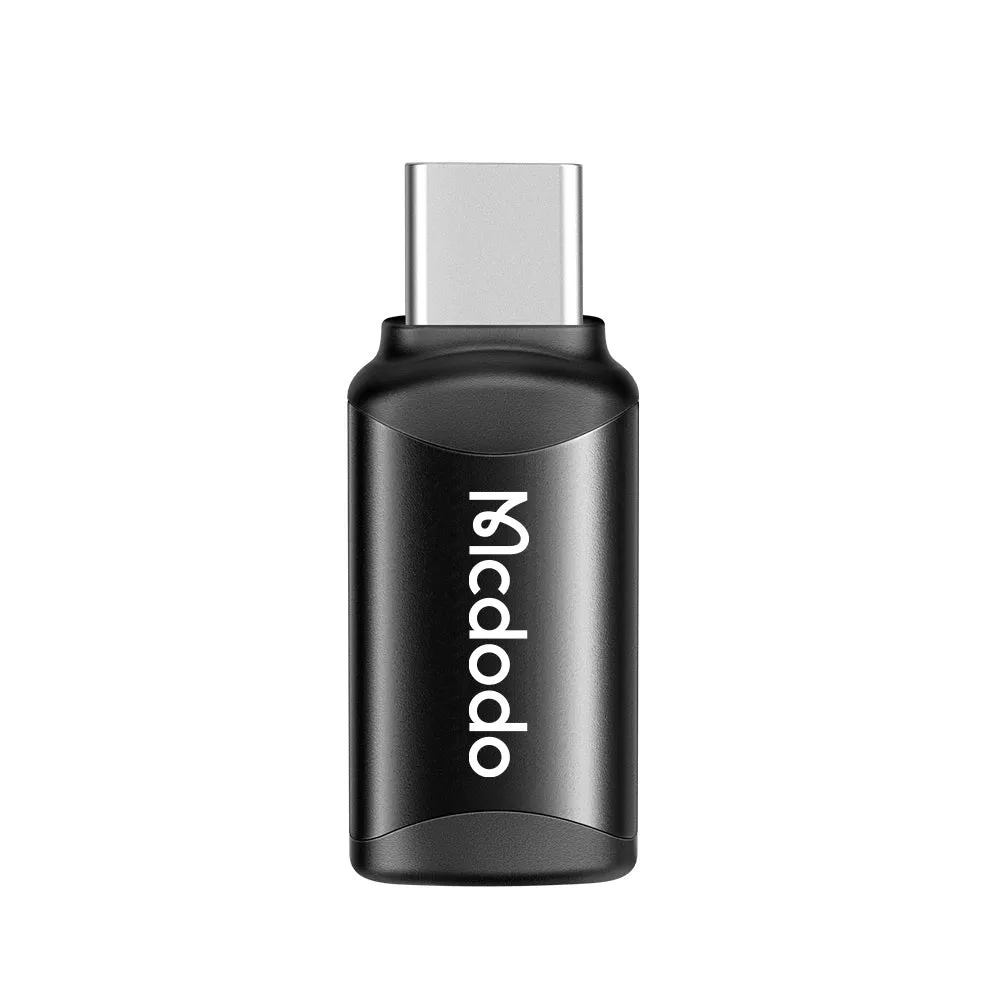Adattatore Dati e Ricarica Lightning - USB-C McDodo OT-7700, Nero - immagine 1