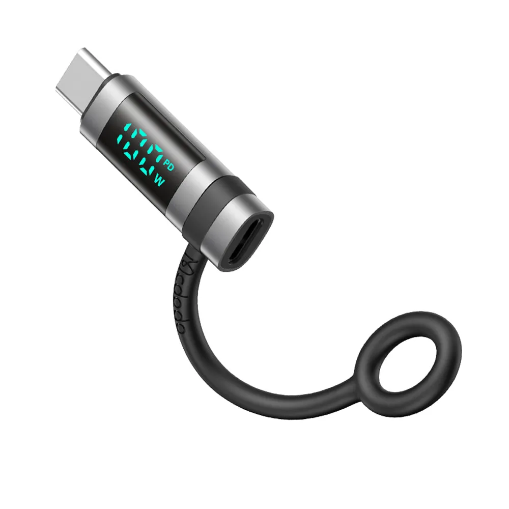 Adattatore Dati e Ricarica USB-C - USB-C McDodo OT-2620 Pigeon Display, Nero - immagine 1