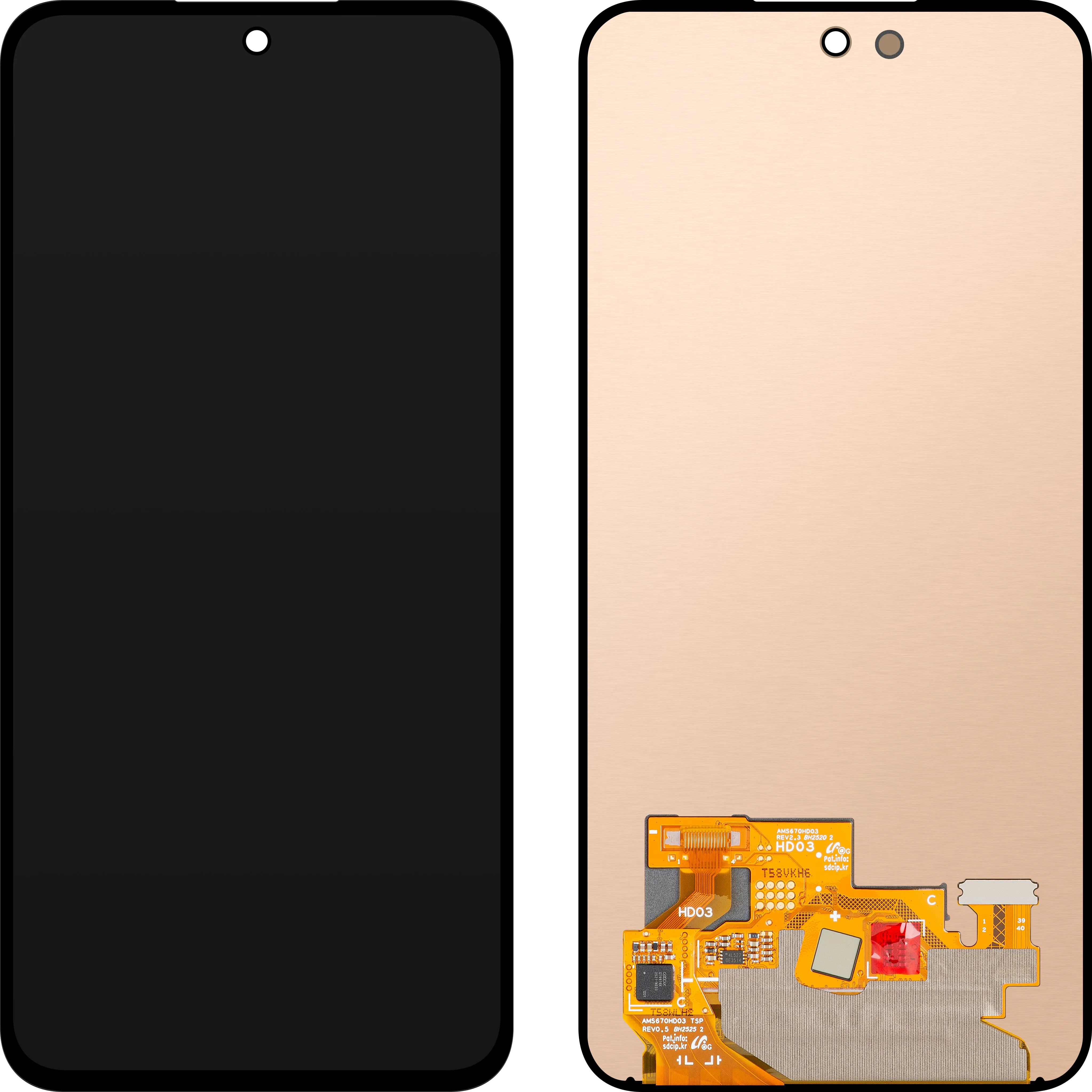 Display con Touchscreen Samsung Galaxy A56 A566, Service Pack GH82-36827A - immagine 1