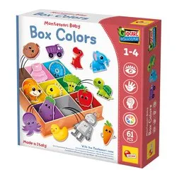 Gioco prescolare Box Colours 1-4a MONTESSORI BABY 92765 - immagine 1