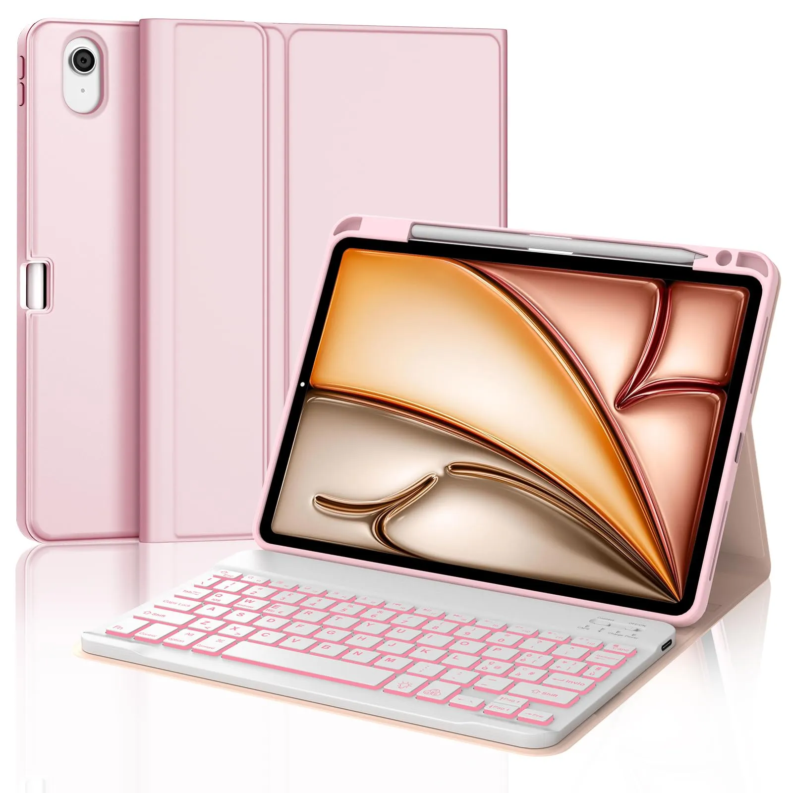 Cover Tastiera per iPad Air 11 M4 2026/M3 2025/M2 2024 11 Pollici - immagine 1