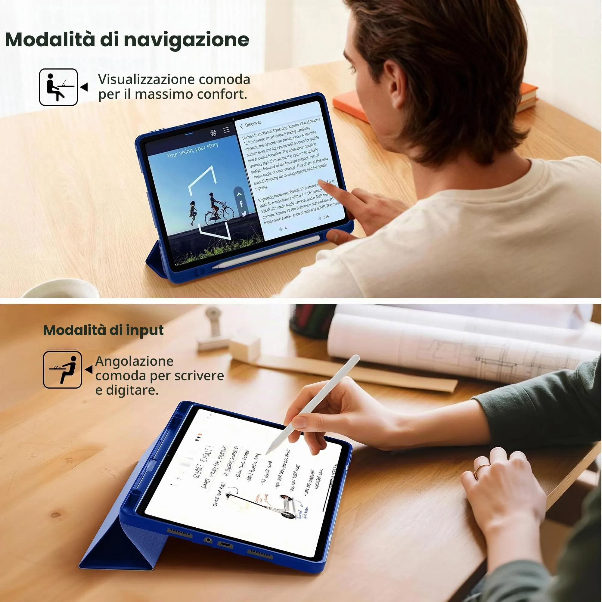 EasyAcc Cover Compatibile con Xiaomi Redmi Pad 2 Pro 12.1 Pollici 2025 - immagine 4