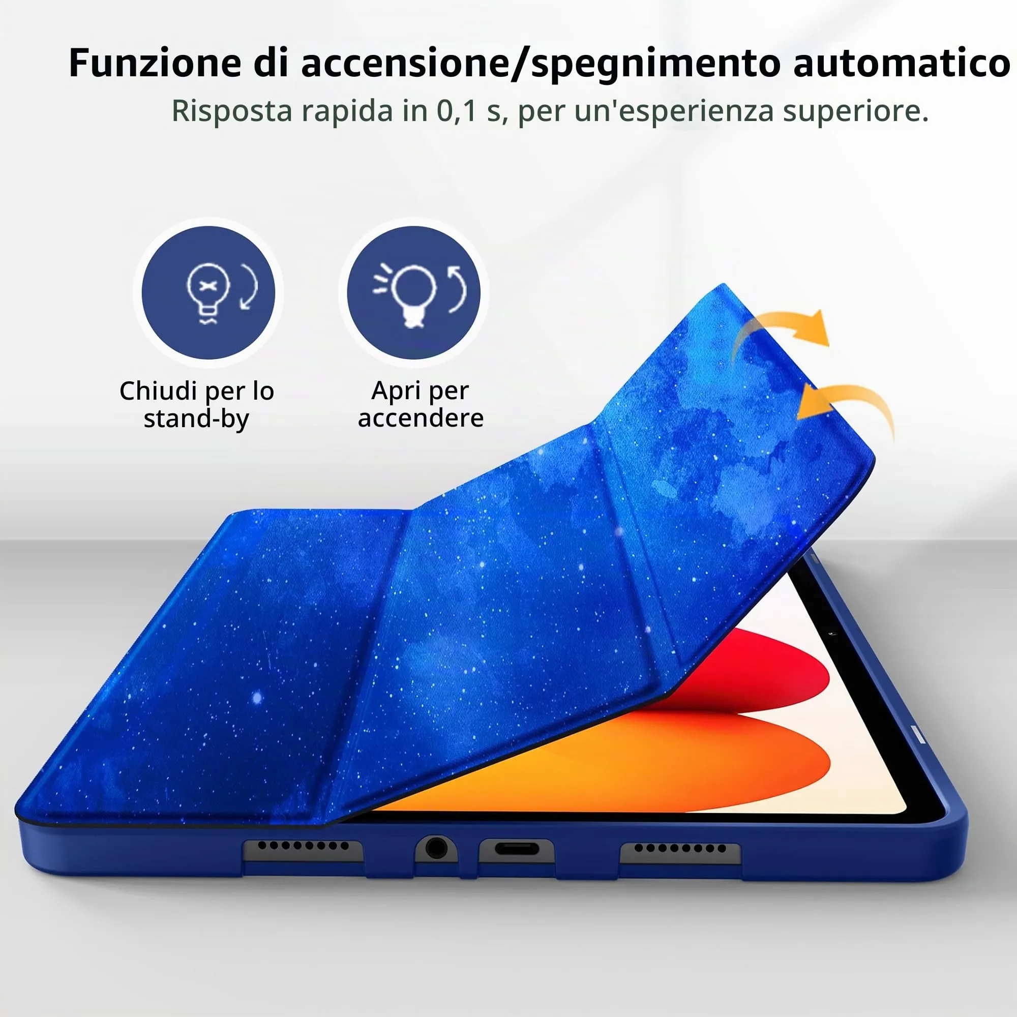 EasyAcc Cover Compatibile con Xiaomi Redmi Pad 2 Pro 12.1 Pollici 2025 - immagine 3