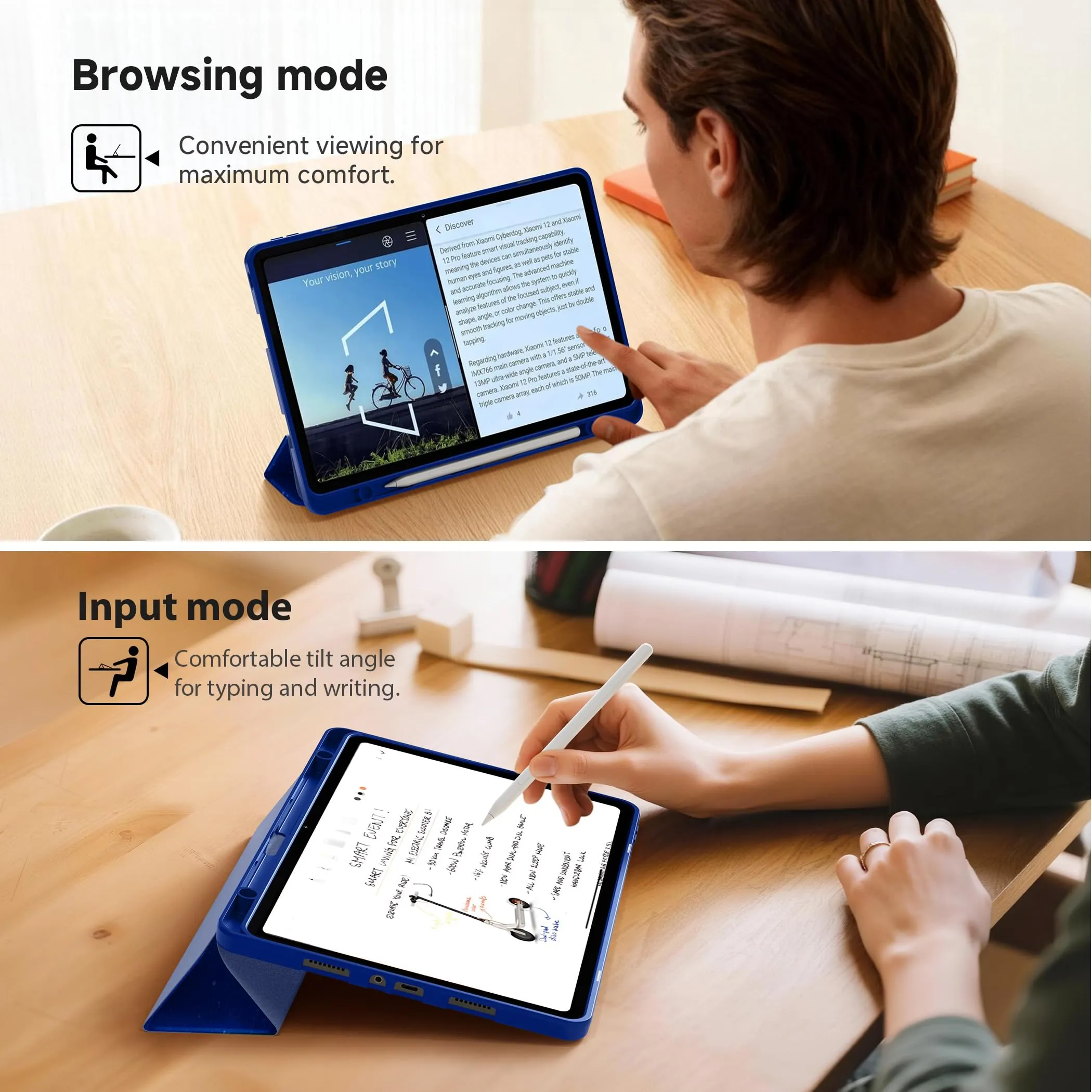 EasyAcc Cover Compatibile con Xiaomi Redmi Pad 2 Pro 12.1 Pollici 2025 - immagine 4