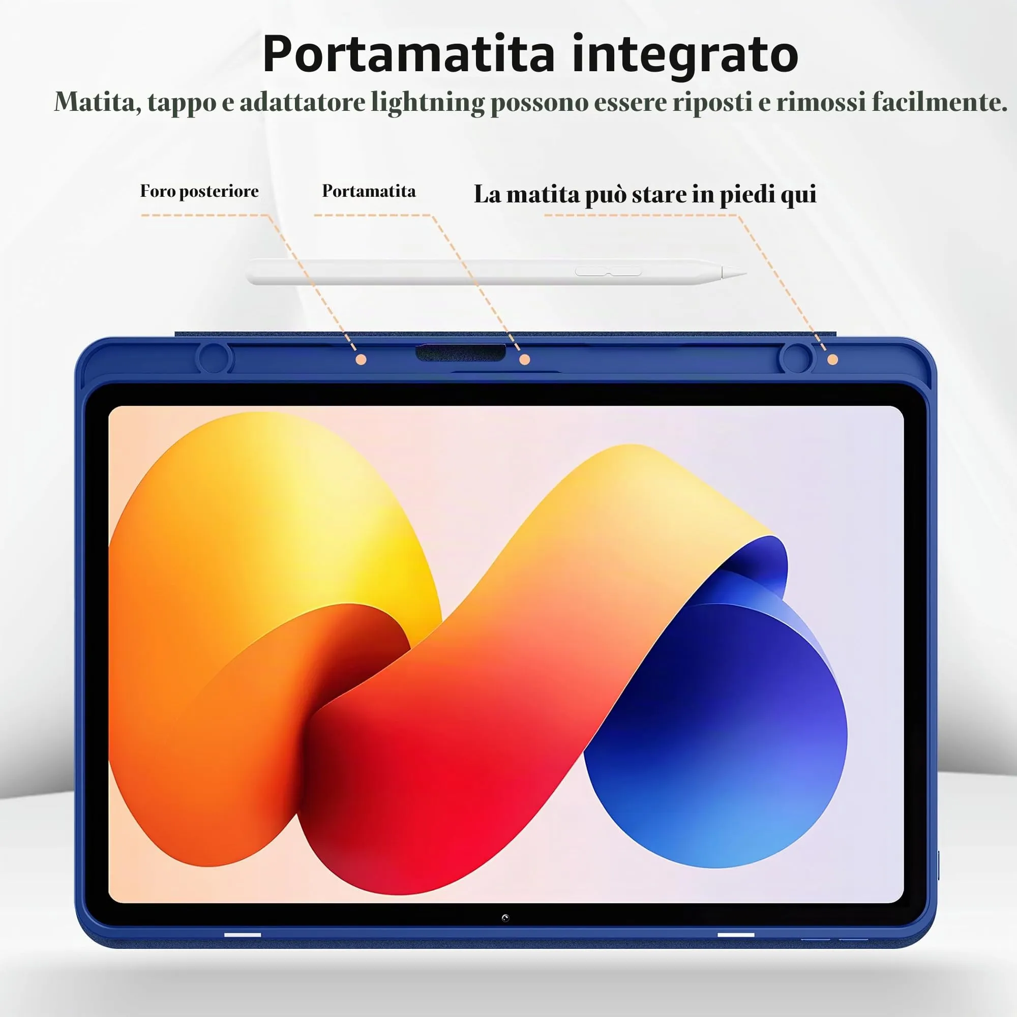 EasyAcc Cover Compatibile con Xiaomi Redmi Pad 2 Pro 12.1 Pollici 2025 - immagine 5