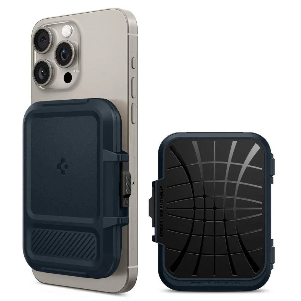 Portafoglio Magsafe, Spigen, Lock Fit, Nero AFA08526 - immagine 1