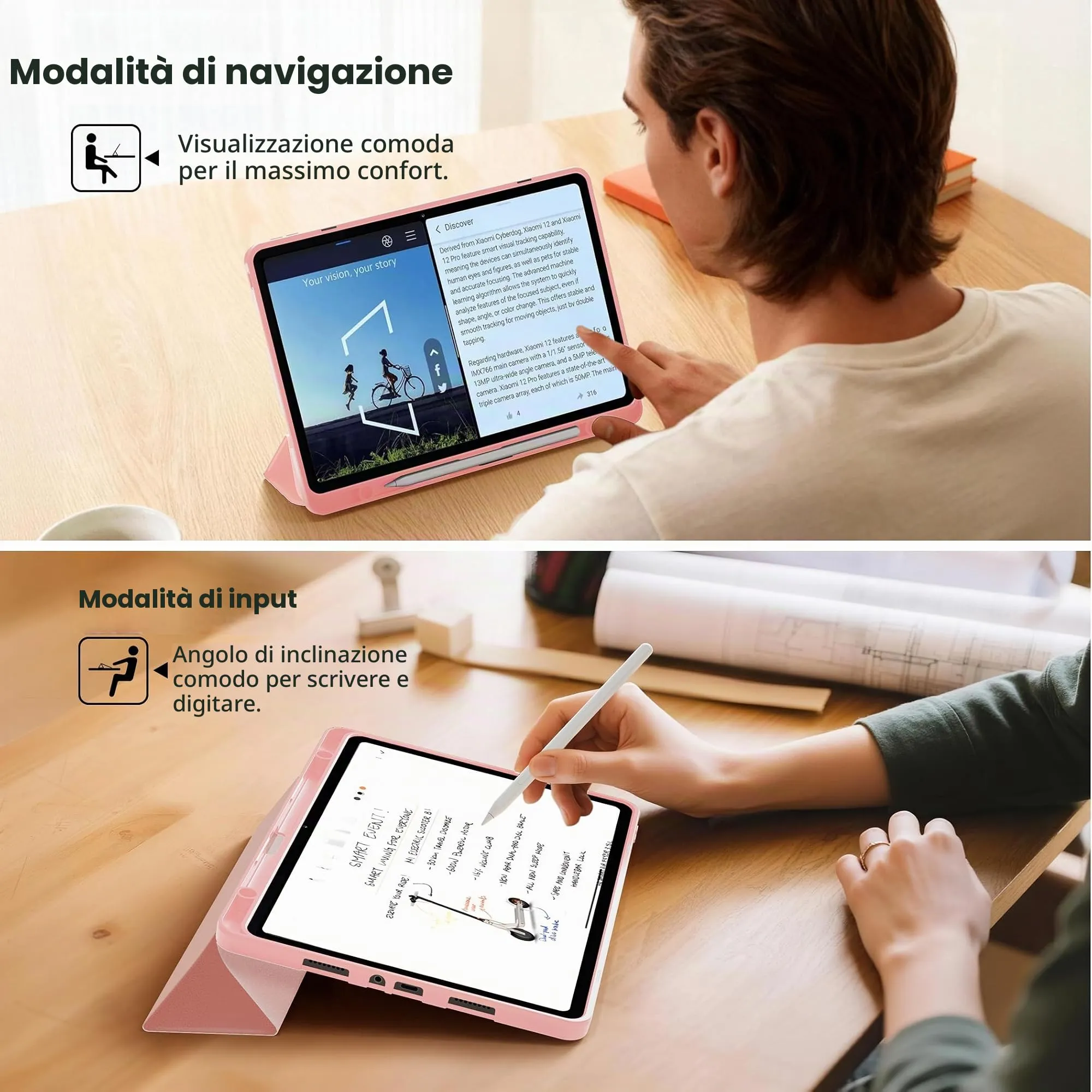 EasyAcc Cover Compatibile con Xiaomi Redmi Pad 2 Pro 12.1 Pollici 2025 - immagine 4