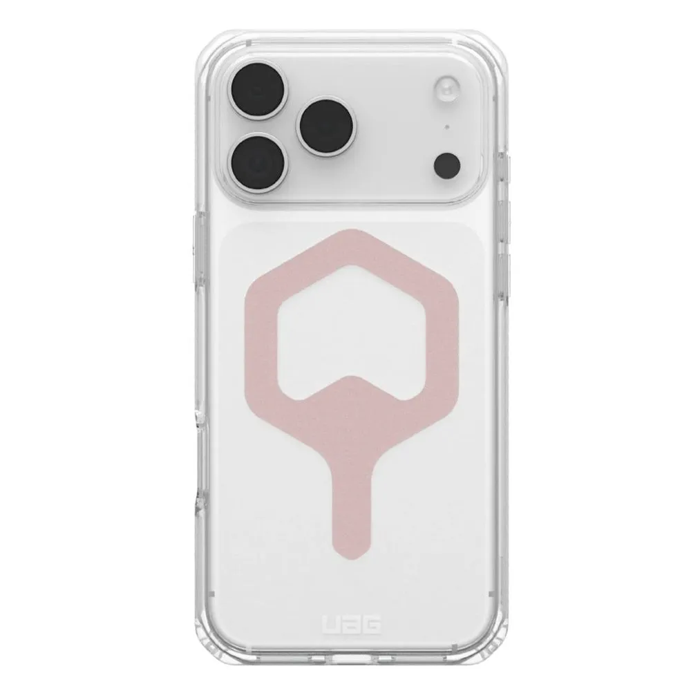 Custodia MagSafe per Apple iPhone 17 Pro, Urban Armor Gear, Plyo, Rosa Dorato - immagine 1