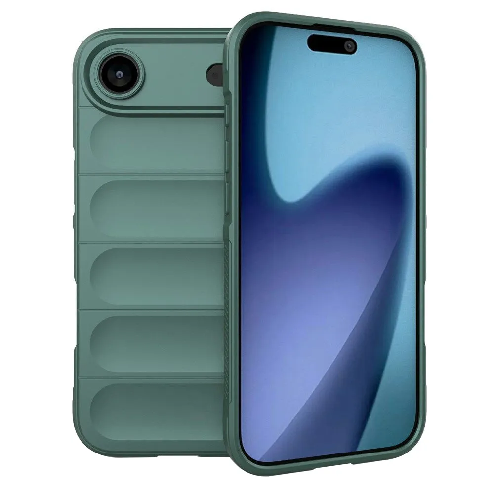 Custodia per Apple iPhone 17 Air, Techsuit, Magic Shield, Verde - immagine 1