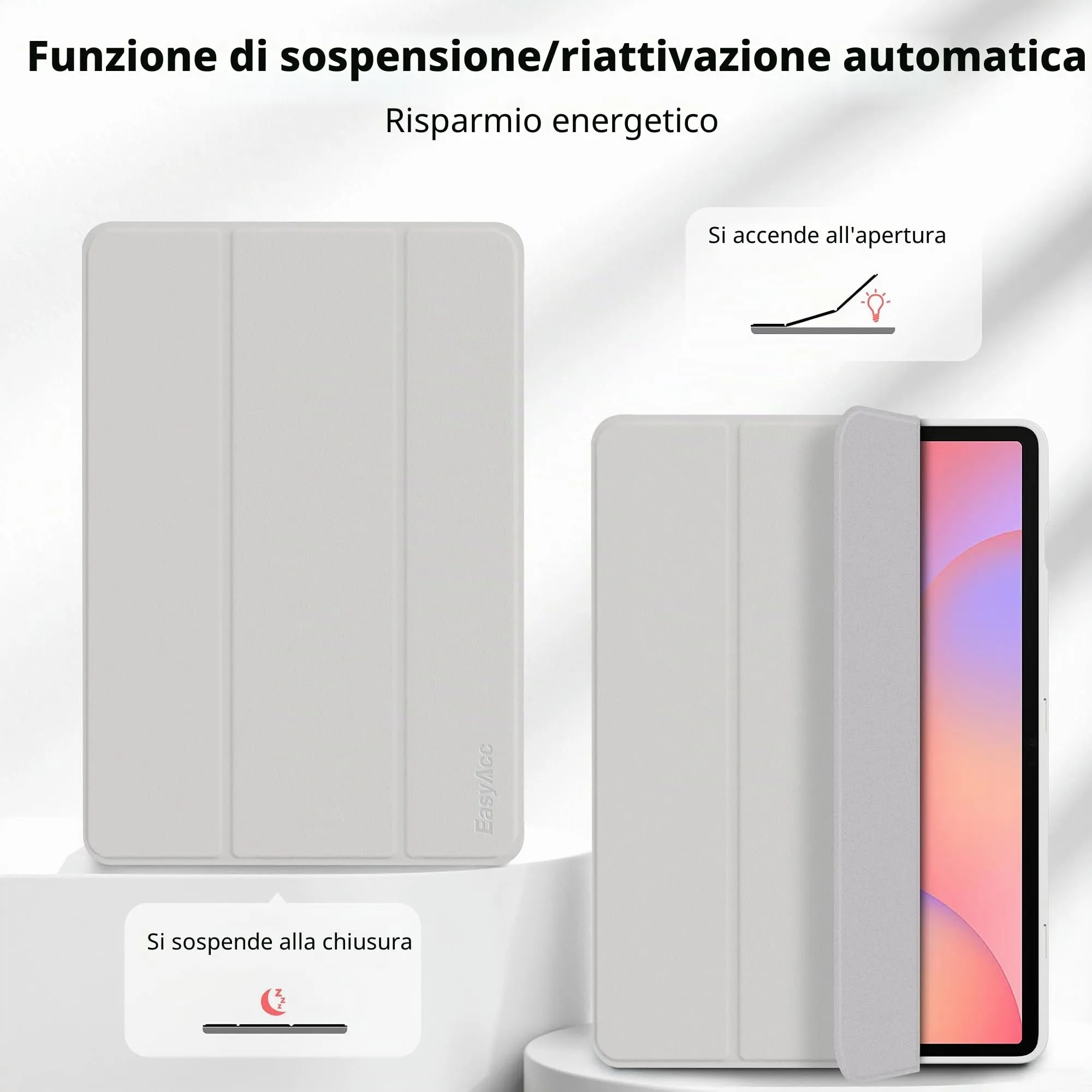 EasyAcc Custodia Cover Compatibile con Samsung Galaxy Tab S10 Lite - immagine 6
