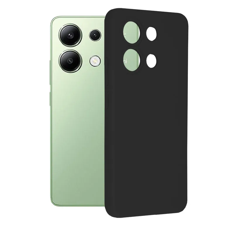 Custodia per Xiaomi Redmi Note 13 4G, Techsuit, Soft Edge, Nera - immagine 1
