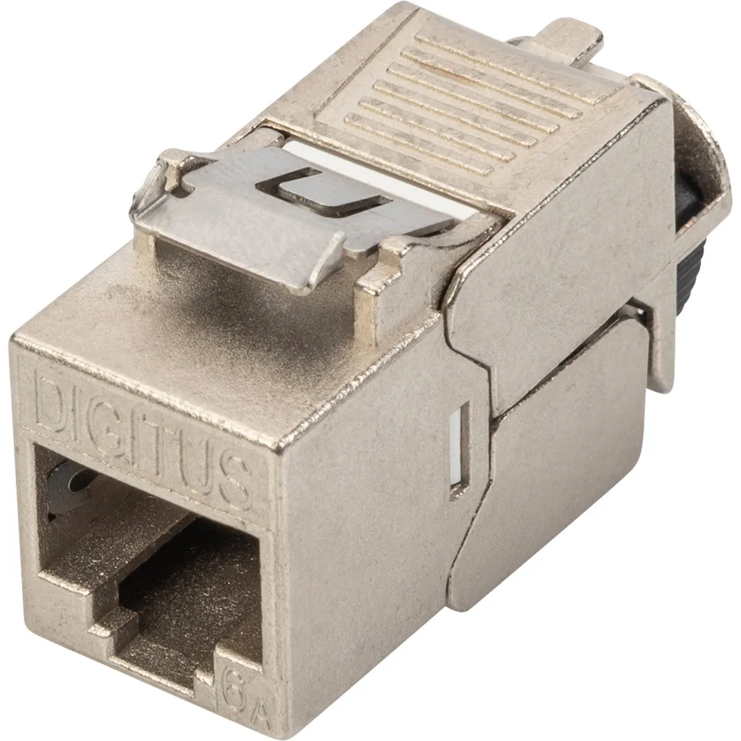 Modulo Keystone CAT 6A, schermato con gestione cavi 24 pz, Modulo di Keystone - immagine 1