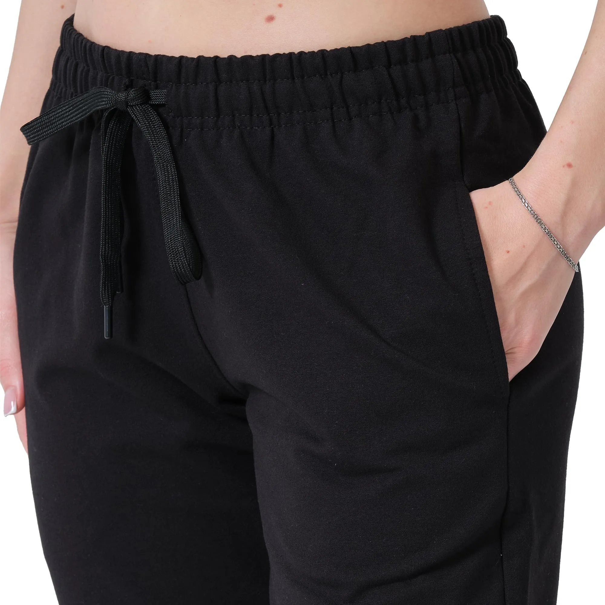 ROSS CAMP Jogging Donna 3/4 Pantaloni Capri Sportivi - immagine 4