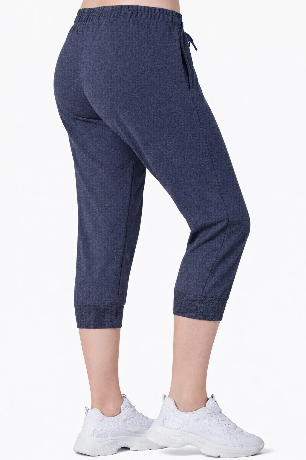 ROSS CAMP Jogging Donna 3/4 Pantaloni Capri Sportivi - immagine 2