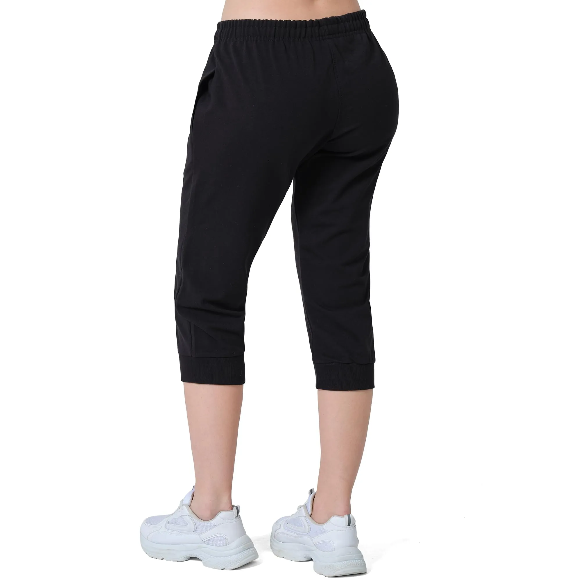 ROSS CAMP Jogging Donna 3/4 Pantaloni Capri Sportivi - immagine 3