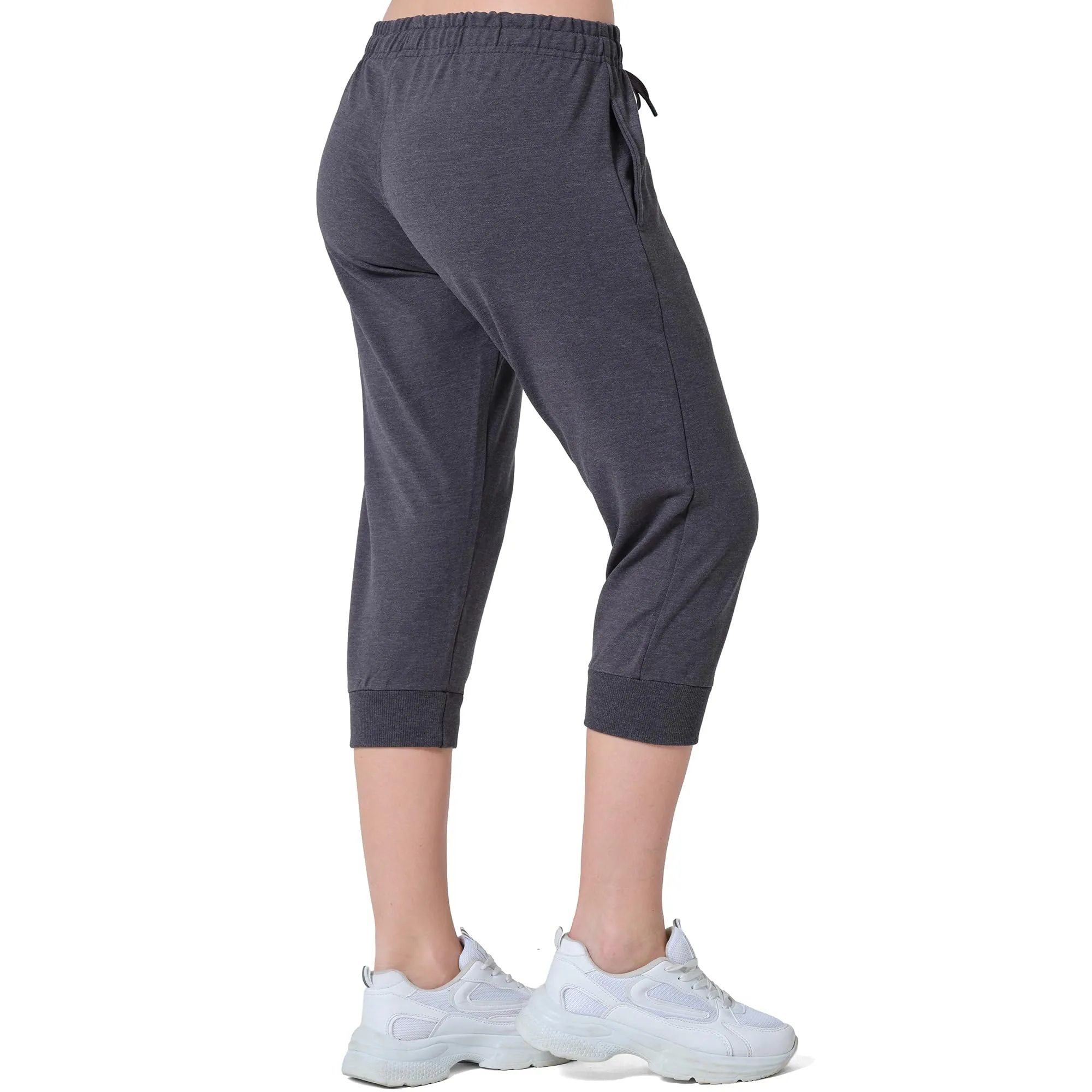 ROSS CAMP Jogging Donna 3/4 Pantaloni Capri Sportivi - immagine 5