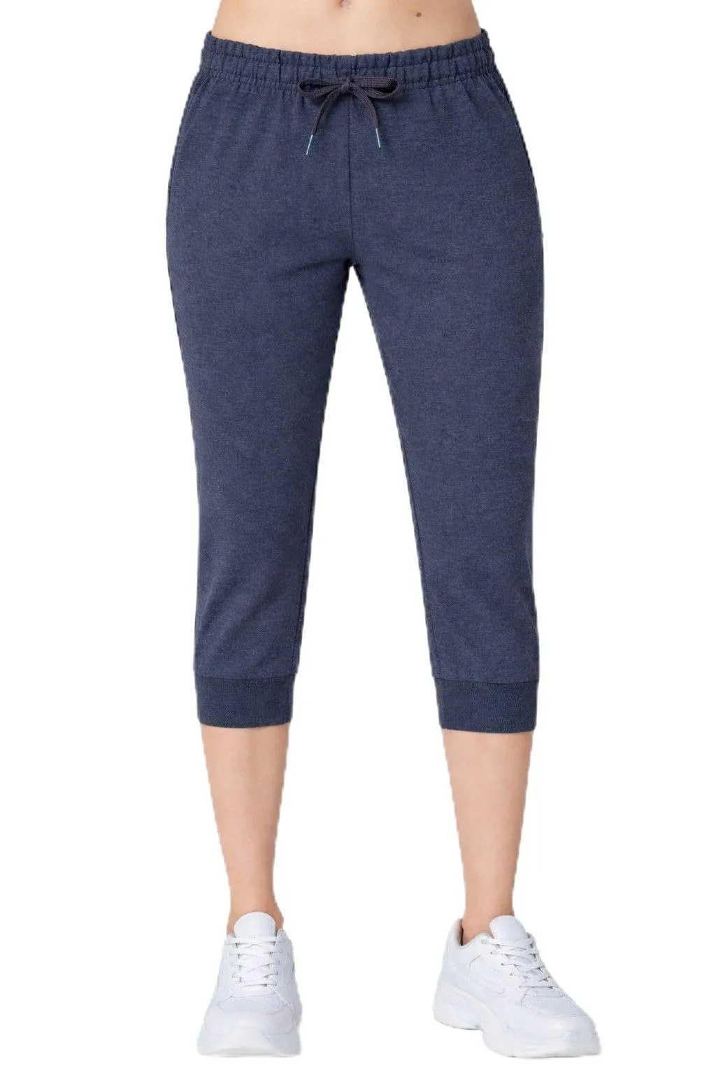 ROSS CAMP Jogging Donna 3/4 Pantaloni Capri Sportivi - immagine 1