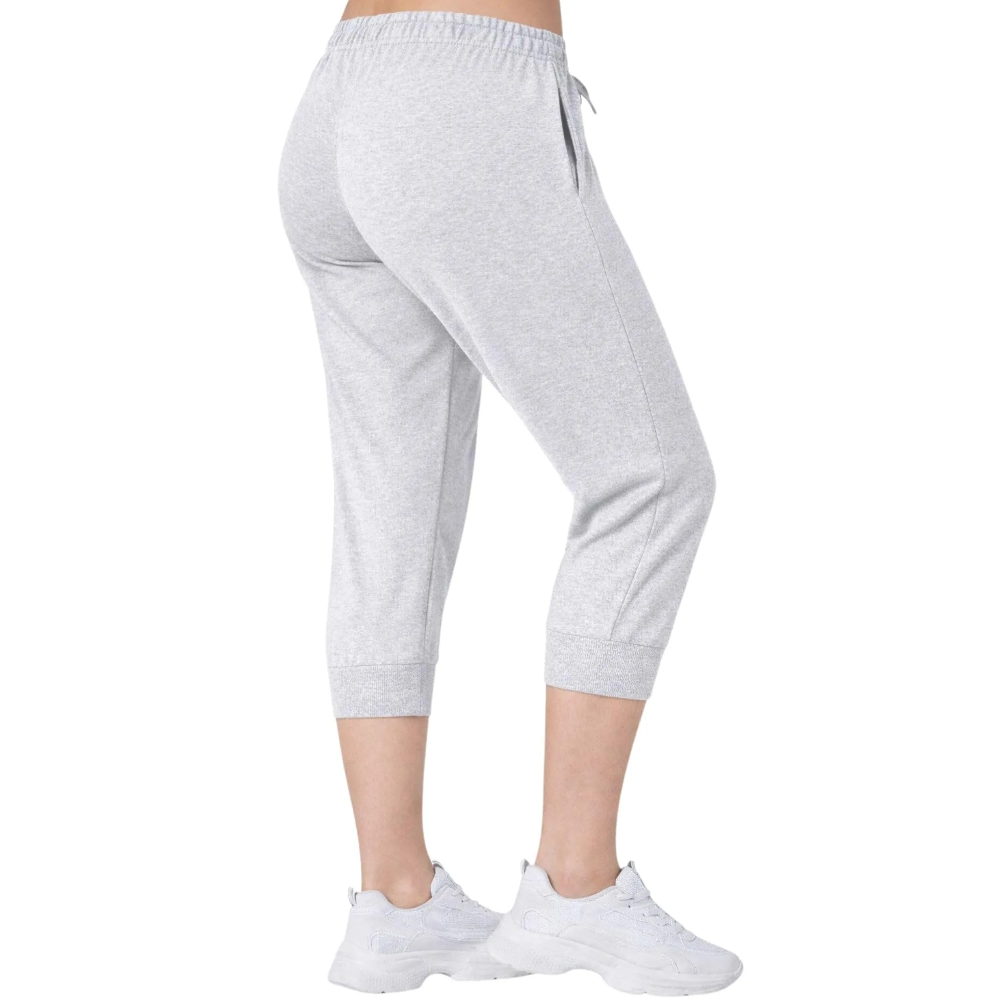 ROSS CAMP Jogging Donna 3/4 Pantaloni Capri Sportivi - immagine 2